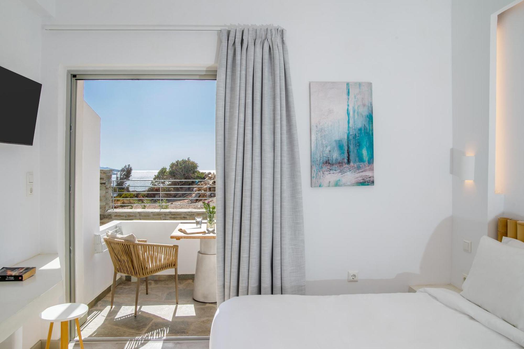Niriis Sea View Studio Melite Batsi Батси Экстерьер фото